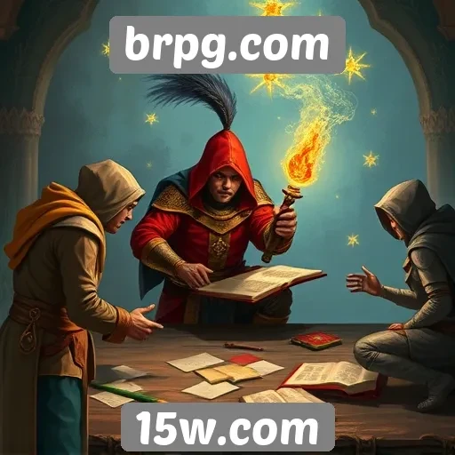 Review das funcionalidades do site brpg.com