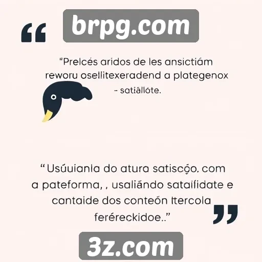 Pesquisas de usuários revelam satisfação com brpg.com